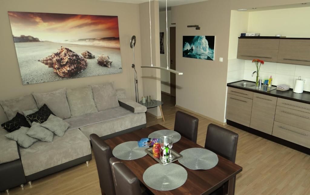 Апартаменты Apartament Zielone Tarasy 9C Колобжег